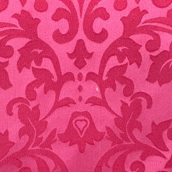 NK Imode Silk Blens Luxury Brand Elegant Pink Satin Robe Sz S/M - Picture 14 of 14